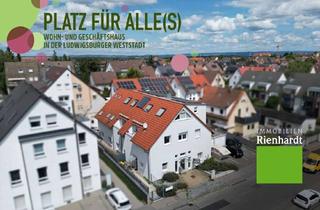 Haus kaufen in 71636 Ludwigsburg, Platz für alle(s)! Wohn- und Geschäftshaus in der Ludwigsburger Weststadt