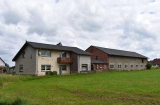 Haus kaufen in 37434 Bilshausen, Wohnhaus und massiven Stallungen auf 1,3 ha Grundstück