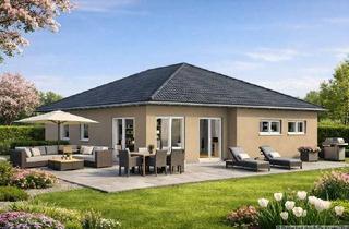 Haus kaufen in 04838 Zschepplin, Moderner Bungalow mit teilweise überdachter Terrasse, Wohnen auf einer Ebene
