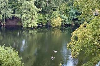 Haus mieten in 14193 Grunewald, Blick auf Hubertus-See Grunewald mit Garten