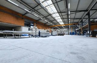 Büro zu mieten in 88356 Ostrach, Große Gewerbehalle mit hoher Traglast, Deckenkran und Büroeinheiten im Gewerbegebiet Ostrach