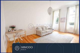 Wohnung kaufen in Am Volkspark, 10715 Wilmersdorf, *Gelegenheit* Altbau Traum am Volkspark Wilmersdorf - Sanierte 2 Zi Whg mit großem Balkon und Stuck