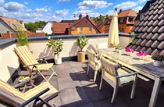 Wohnung mieten in 71522 Backnang, Stilvolle 3-Zimmer-Maisonette-Wohnung mit Terrasse, EBK & Tiefgarage in Backnang