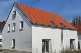 Haus kaufen in 86479 Aichen, NEU! Smarte Haushälfte zum Selbstausbau!