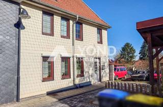 Haus kaufen in 99752 Bleicherode, Solides Reiheneckhaus mit Nebengelass und Kamin in Bleicherode!