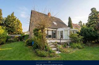 Haus kaufen in Kronbergstraße 48a, 12309 Lichtenrade, Viel Raum: 185m² Wfl, 5 Schlafzi., 2 Bäder, Wintergarten, Vollkeller & 550m² Garten mit Süd-Terrasse