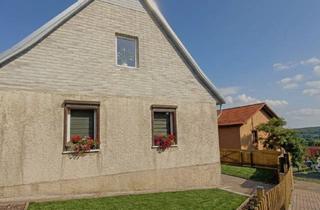 Einfamilienhaus kaufen in Steiler Taschenberg, 06536 Schwenda, Charmantes Einfamilienhaus (Bj. 1900) in Schwenda mit Garage