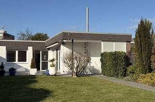 Haus mieten in Nordstraße 28, 52428 Jülich, Barrierefreier, modernisierter Bungalow mit großem beheizbaren Keller, Kaminofen, Terrasse & Garten