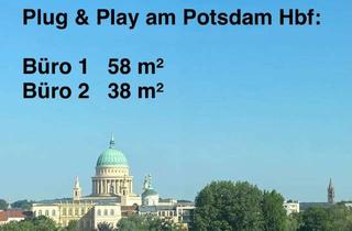 Büro zu mieten in 14473 Südliche Innenstadt, Plug & Play am Potsdamer Hbf: Helles Büro + Meetingraum – sofort bezugsbereit