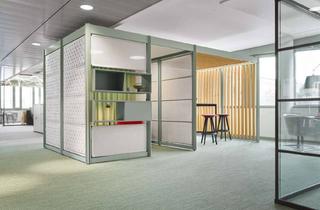 Büro zu mieten in 22767 Altona-Altstadt, Think Tank: Elbblick-Büroraum mit Terrasse – Tagespreise, barrierefrei