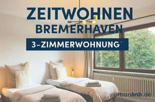 Immobilie mieten in Spadener Straße, 27578 Lehe, 3-Zimmerwohnung mit Wlan, TV, Küche mit Essplatz, Dusche/WC, Waschmaschine