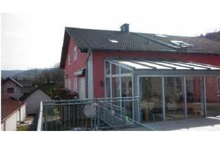 Doppelhaushälfte kaufen in 63846 Laufach, Laufach - Doppelhaushälfte mit 200 qm Produktionshalle, Wintergarten