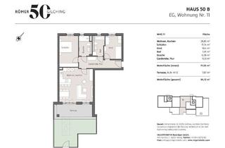 Wohnung kaufen in Römerstraße 50 B, 82205 Gilching, Barrierefreie 3 Zimmer-Terrassenwohnung mit zwei Bädern und kleinem Garten