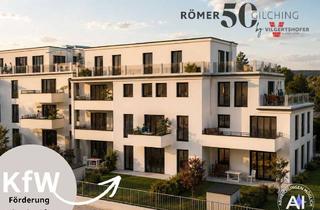 Wohnung kaufen in Römerstraße 50 B, 82205 Gilching, Kompakte 2 Zimmer-Gartenwohnung mit XXL-Terrasse - perfekt für Kapitalanleger!