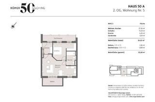 Wohnung kaufen in Römerstraße 50 A, 82205 Gilching, Barrierefrei & besonders seniorenfreundlich: 2 Zimmerwohnung mit Balkon und Dachterrasse!