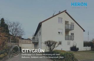 Wohnung kaufen in 74196 Neuenstadt, FELDRANDRUHE – Großzügige 3,5-Zimmer-Wohnung mit 2 Balkonen, Stellplatz und Tiefgarage in Neuenstadt