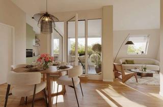 Wohnung kaufen in Wallensteinplatz, 80807 Milbertshofen-Am Hart, 2‑Zimmer‑Dachgeschosswohnung | Loggia | ca. 59 m² | Whg. 69