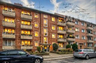 Wohnung kaufen in 20535 Hamm, Klinkerhof Wolfshagen | 2,5 Zimmer-Wohnung mit Balkon in Hamburg-Hamm-Nord