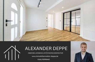 Wohnung kaufen in Bathildisstraße, 31812 Bad Pyrmont, Erstbezug nach hochwertiger Sanierung: Stilvolle 3-Zimmerwohnung mit eigenem Zugang!