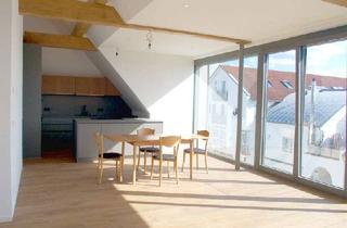 Wohnung mieten in 63741 Damm, Schlossblick inklusive! ERSTBEZUG – Exklusive 3-Zi.-Whg. mit Sichtgebälk und hochwertiger EBK...