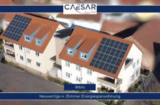 Wohnung mieten in 68647 Biblis, 4-Zimmer Wohnung mit eigener Wärmepumpe und Photovoltaik für nachhaltiges und sparsames Wohnen