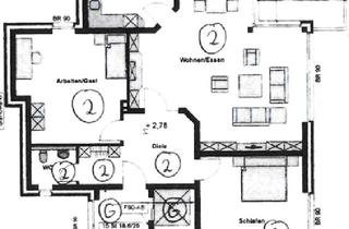 Wohnung mieten in 59302 Oelde, Innenstadtnahe, barrierearme 3,5-Zimmer Wohnung mit großzügigem Balkon, 145m²
