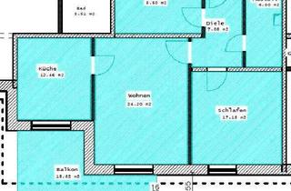 Wohnung mieten in Edenkobener Straße, 01471 Radeburg, Schöne 2 Raumwohnung im Dachgeschoss mit Balkon (85 m²)