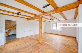 Doppelhaushälfte kaufen in 15306 Vierlinden, IMMOBERLIN.DE - Frisch sanierte Doppelhaushälfte mit Sonnengarten in ländlicher Wohlfühllage