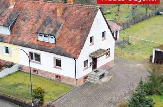 Doppelhaushälfte kaufen in 63906 Erlenbach, Doppelhaushälfte mit viel Potenzial zur individuellen Gestaltung