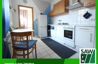 Wohnung mieten in 06366 Köthen, Helle, teilmöbilierte 2-Raum-Wohnung sucht neuen Mieter