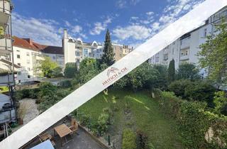 Wohnung kaufen in 24105 Blücherplatz, Beste Lage: Stilvolle 3,5-Zimmer-Wohnung im 2.OG mit zwei Balkonen & Gartenblick!