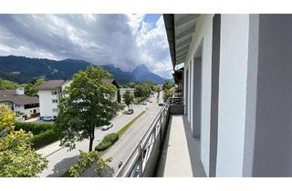 Wohnung mieten in 82467 Garmisch-Partenkirchen, 2-Zimmer-Wohnung 74 m², EBK, 3. OG. Süd-Balkon, Keller, Komplett-Renovierung 2024