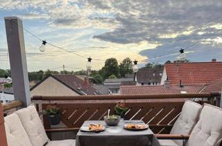 Wohnung mieten in 55576 Sprendlingen, Sprendlingen - Dachgeschosswohnung in gepflegtem Mehrfamilienhaus