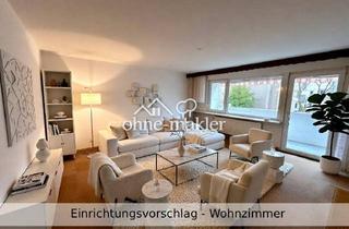 Wohnung kaufen in 76133 Karlsruhe, Provisionsfreie, helle 3-Zimmer Wohnung mit Balkon in Karlsruhe Innenstadt-West