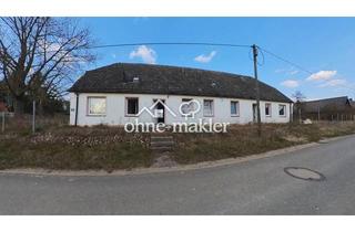 Einfamilienhaus kaufen in 19374 Zölkow, Zweifamilienhaus mit 2.700 m² Grundstück & großem Ausbaupotenzial