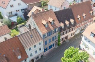 Mehrfamilienhaus kaufen in 69469 Weinheim, Mehrfamilienhaus mit 3 Wohneinheiten in der Weinheimer Altstadt - Rarität mit historischem Charme
