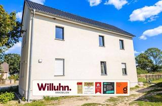 Haus mieten in Krostitzer Straße, 04509 Schönwölkau, Hochwertig saniertes Zweifamilienhaus in idyllischer Lage! | Terrasse, Garten und Fußbodenheizung!