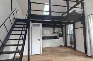 Immobilie mieten in Rodheimer Straße 11a, 61191 Rosbach, Charmantes 1,5-Zimmer Loft mit Galerie u. Terrasse in Rosbach v.d.H. (möbliert nach Absprache)