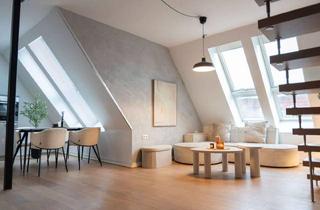 Immobilie mieten in Im Krummen Arm, 28203 Steintor, 3-Zimmer-Maisonette-Wohnung mit WLAN, TV, Küche, Dusche/WC, Balkon, Waschmaschine und Fahr