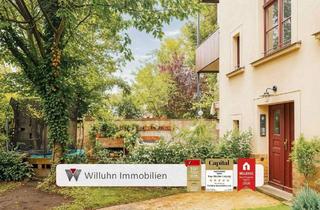 Wohnung kaufen in 04279 Leipzig, Leipzig - Altbaucharme trifft Lebensqualität: saniert Wohnen mit eigenem Garten und Balkon