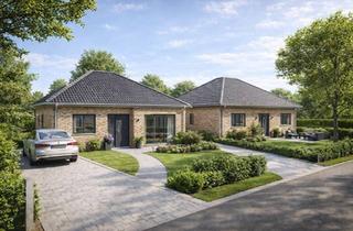 Haus kaufen in 26871 Papenburg, Papenburg - Maklerfrei! Neubau Doppelbungalow-Hälfte in Neulehe