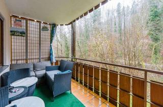 Wohnung kaufen in 79761 Waldshut-Tiengen, 3-Zimmer-Souterrain-Wohnung mit Balkon und Garage in naturnaher Lage – mit Renovierungspotenzial
