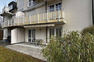 Wohnung kaufen in 82284 Grafrath, Helle 3 Zimmer-Erdgeschoss-Wohnung mit großem S/W-Gartenanteil und TG-Platz nahe S-Bahn Grafrath