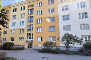 Wohnung kaufen in 01640 Coswig, Solide Kapitalanlage oder Ihr neues Zuhause – 3-Raum-Wohnung in Coswig mit Balkon und Garage!