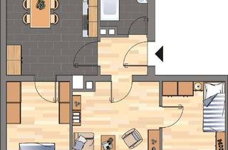 Wohnung mieten in Martin-Luther-Straße, 67433 Neustadt, 3-Zimmer-Wohnung in Neustadt an der Weinstraße