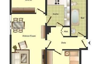 Wohnung mieten in Falkstraße 81, 59423 Unna, 3-Zimmer-Wohnung in Unna Süd