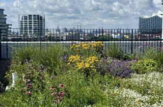 Wohnung mieten in Überseeallee 2A, 20457 HafenCity, Private Dachterrasse (70 qm) & Garten (120 qm) und Elbphiblick im 9. OG mit Fitness, Co-Working uvm.