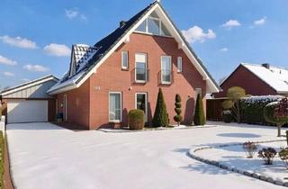 Einfamilienhaus kaufen in 26842 Ostrhauderfehn, Großzügiges Einfamilienhaus mit ausgebautem Dachgeschoss, Traumgarten & Pool in Ostrhauderfehn