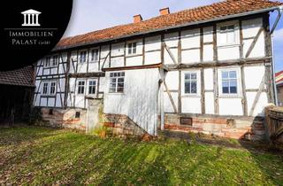Einfamilienhaus kaufen in 37287 Wehretal, +++ Fachwerkhaus mit Scheune und 1.404 m² Grundstück in beliebter Wohnlage von Reichensachsen +++