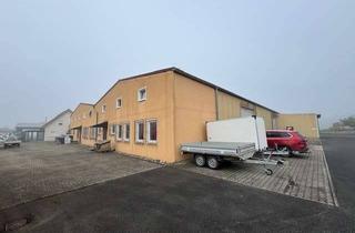 Gewerbeimmobilie kaufen in 91315 Höchstadt, Höchstadt a. d. Aisch OT: Lagerhalle mit Bürotrakt + Anbau + Unterstellhalle